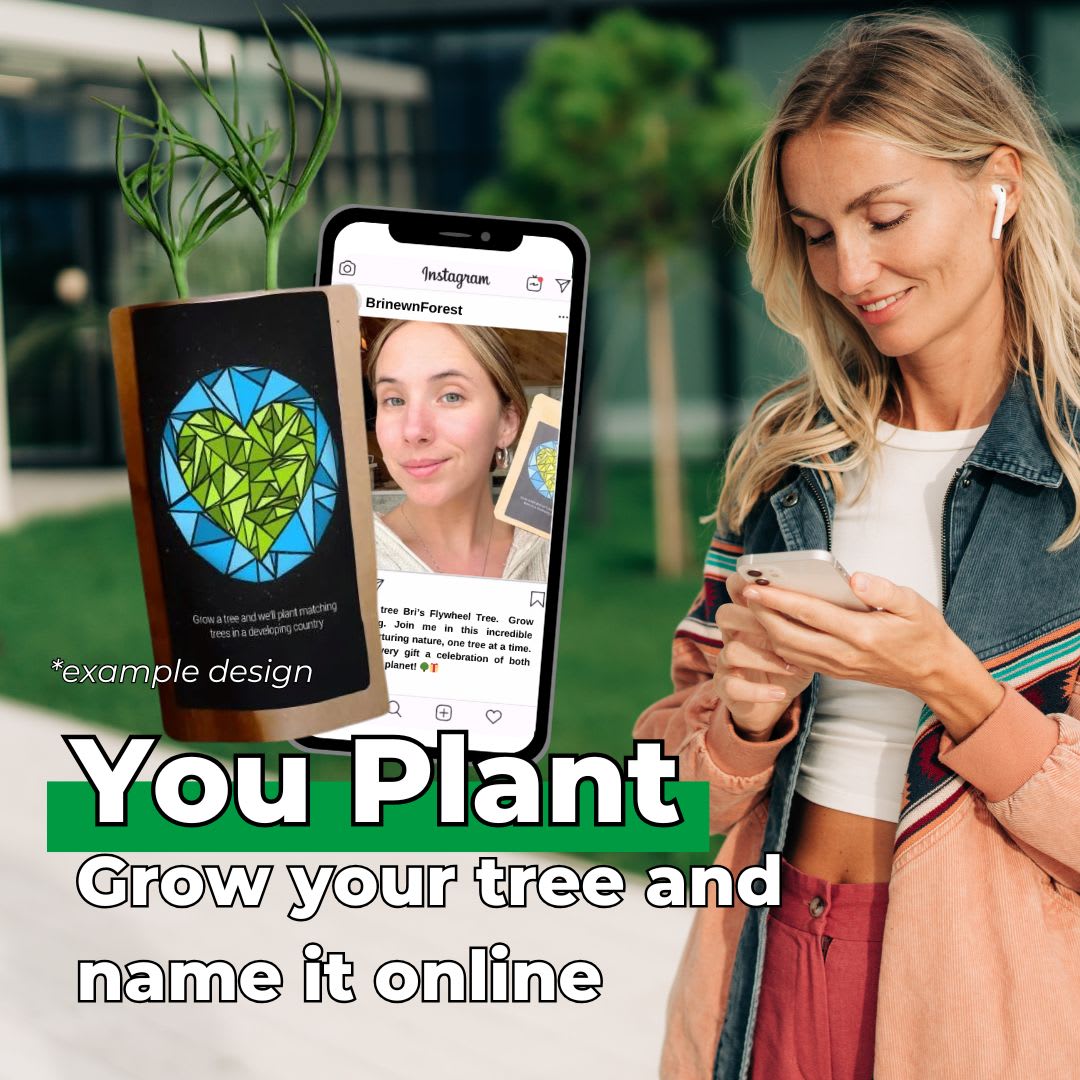 Keep going, keep growing - Plants 100 Trees
