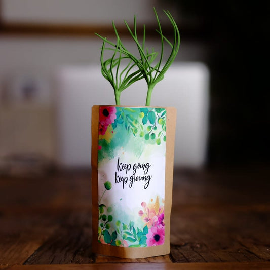 Keep going, keep growing - Plants 100 Trees